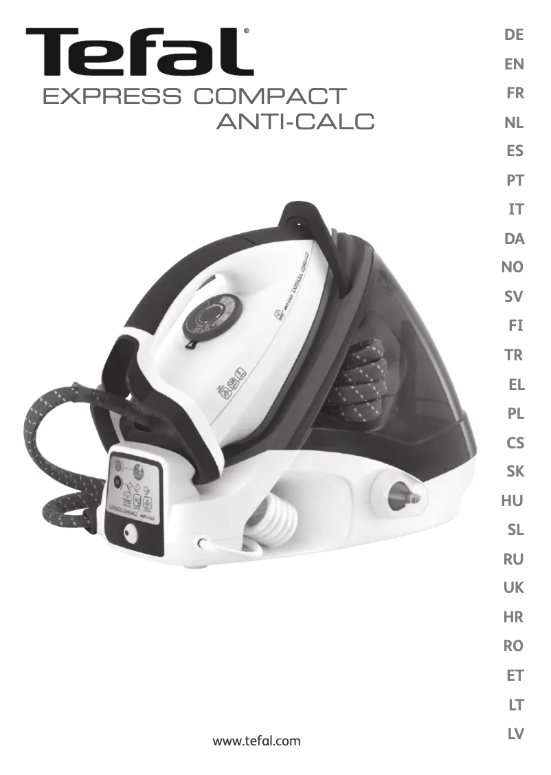 Image de la première page du manuel de l'appareil Express Compact GV7340