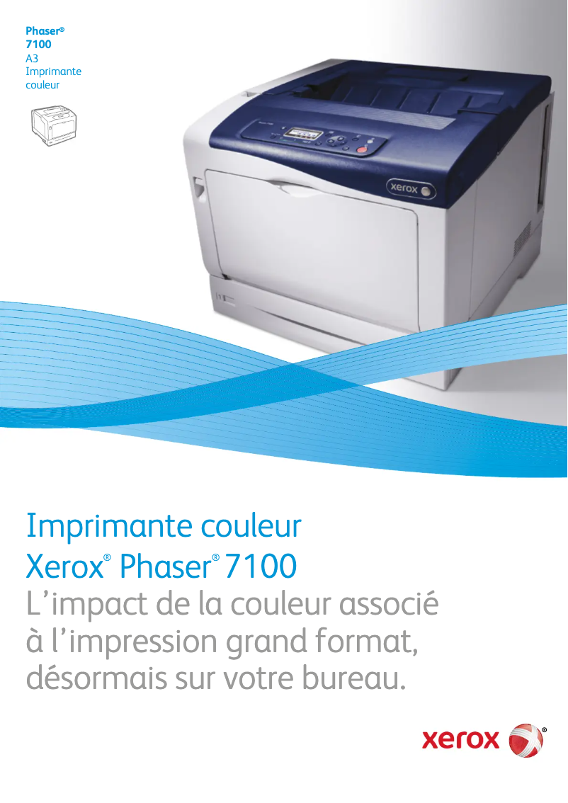 Page n°1 - Manuel utilisateur Xerox Phaser 7100 DNM