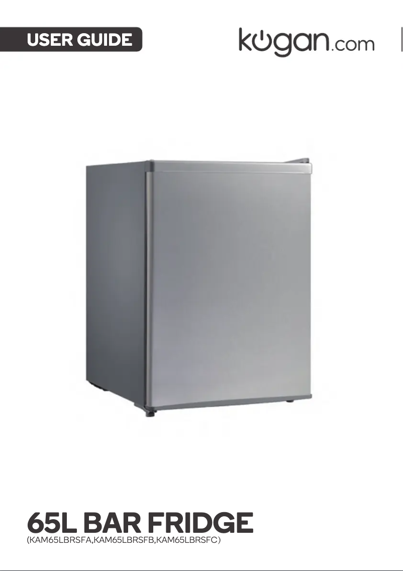 Page 1 de la notice Manuel utilisateur Kogan KAM65LBRSFB