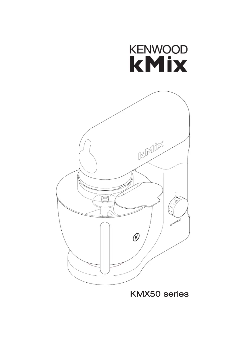 Image de la première page du manuel de l'appareil KMX54