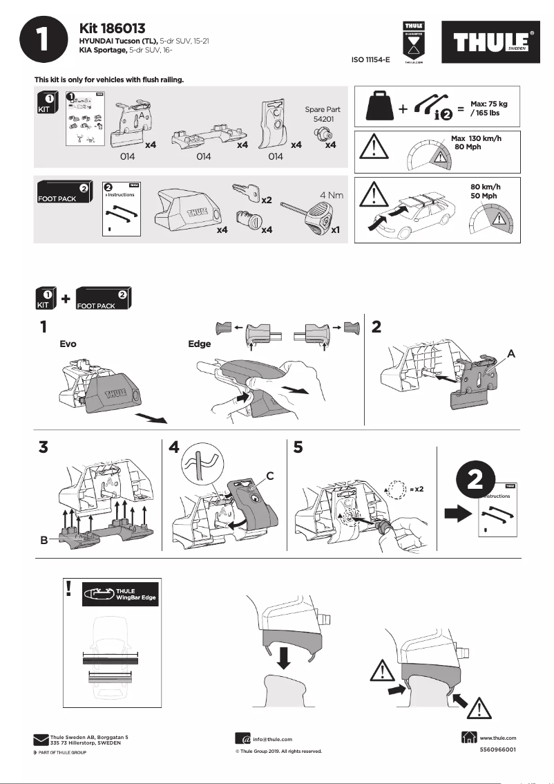 Image de la première page du manuel de l'appareil Kit 186013