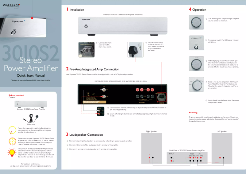 Image de la première page du manuel de l'appareil 3010s2