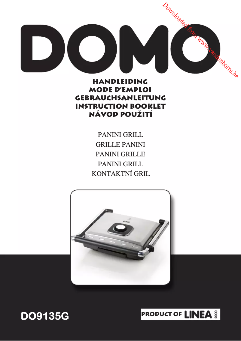 Page n°1 - Manuel utilisateur Domo DO9135G