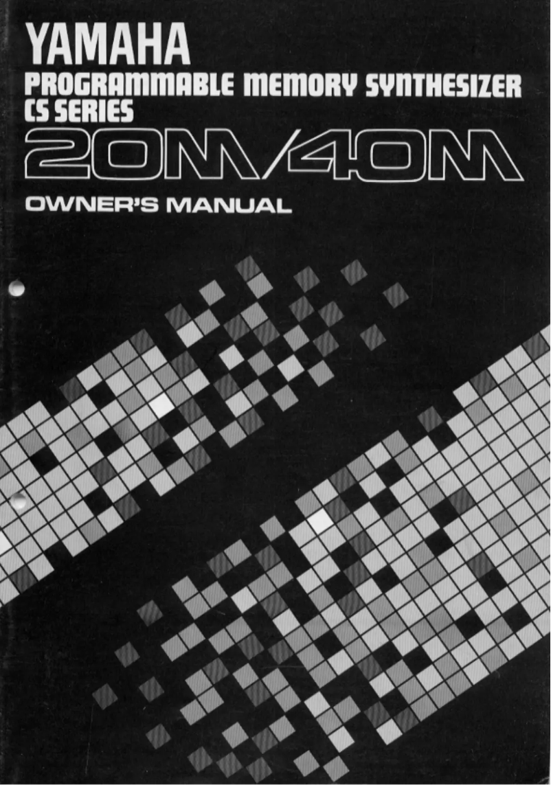 Image de la première page du manuel de l'appareil CS-20M