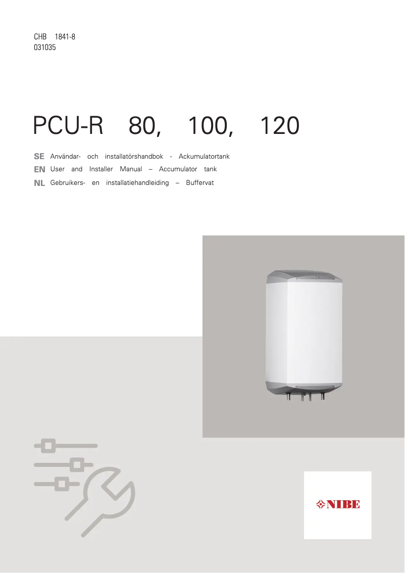 Imagen de la primera página del manual del dispositivo PCU-R