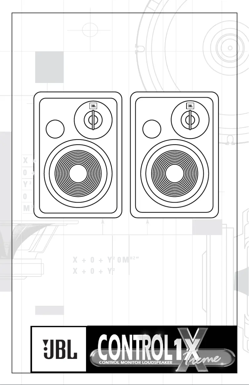 Page n°1 - Manuel utilisateur JBL Control 1 Xtreme