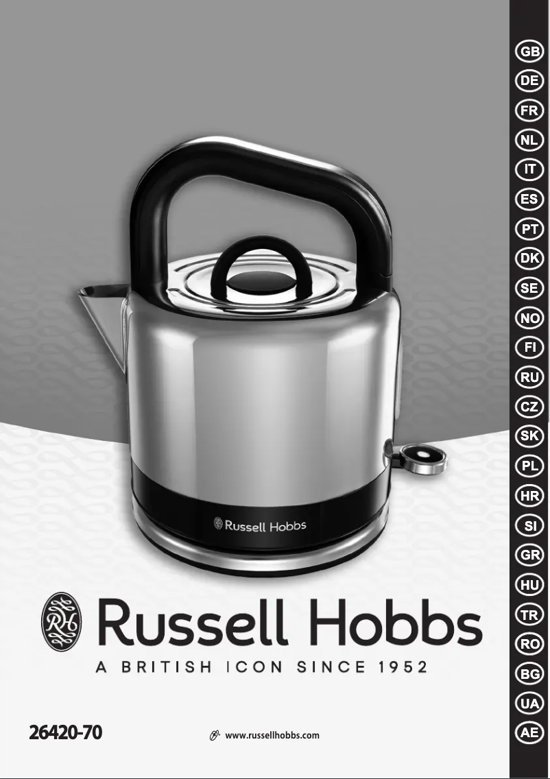Página 1 del manual Manual de usuario Russell Hobbs 26420-70