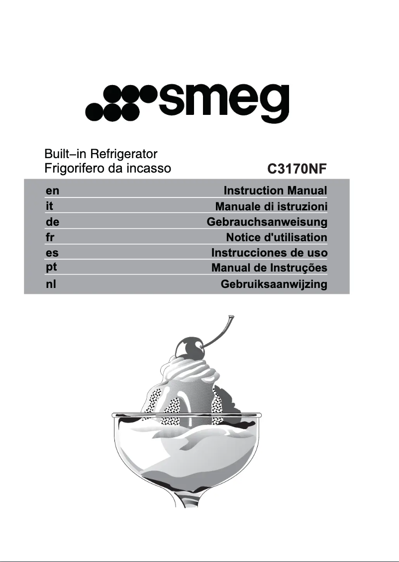 Page n°1 - Manuel utilisateur Smeg C3170NF