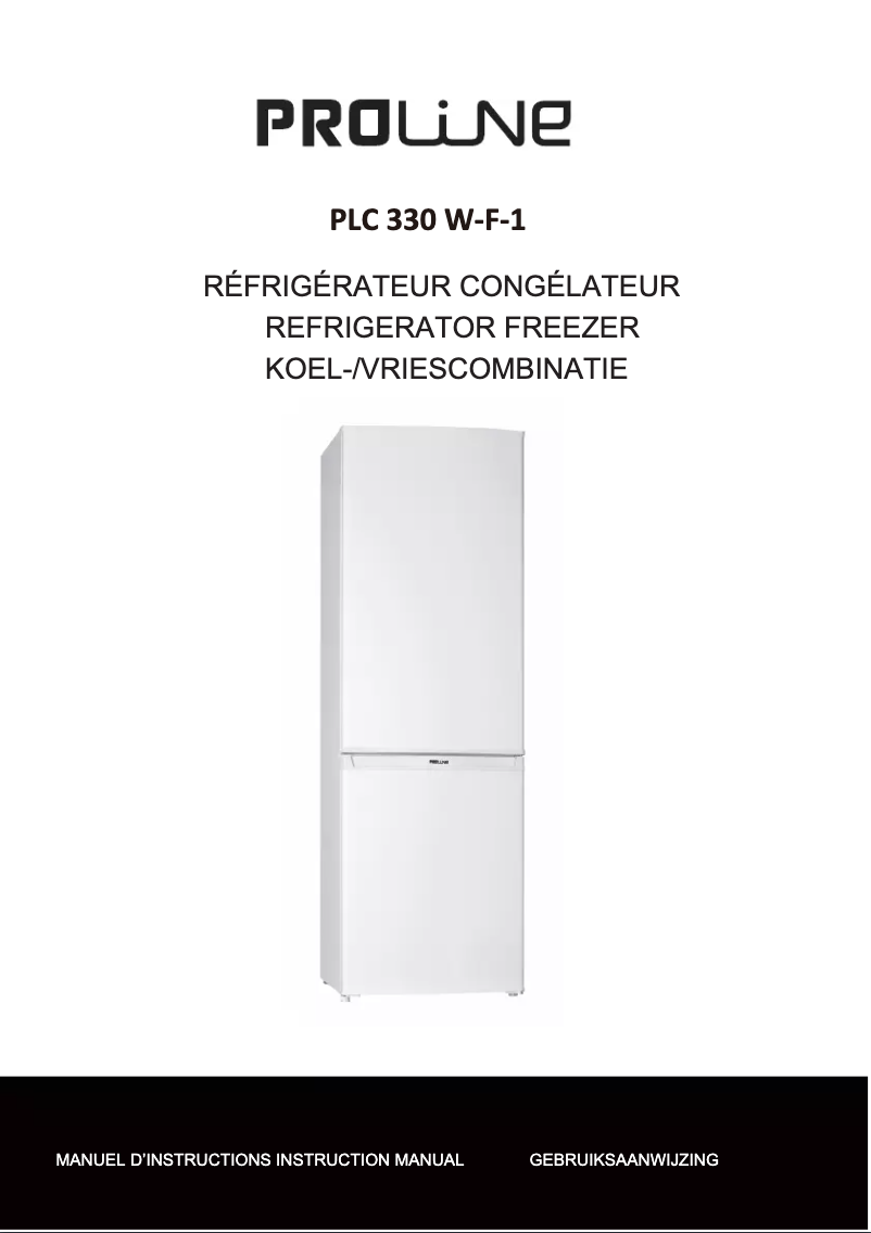 Image de la première page du manuel de l'appareil PLC330W-F-1