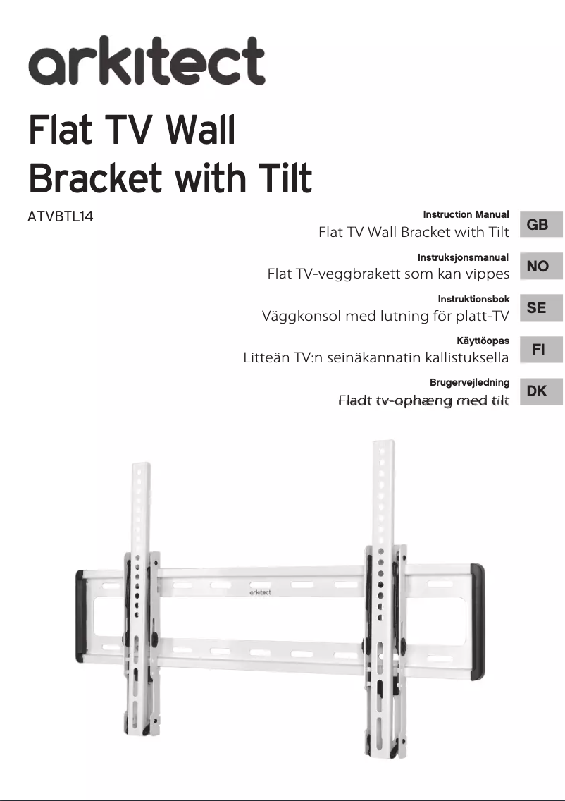 Page 1 de la notice Manuel utilisateur Arkitect ATVBTL14