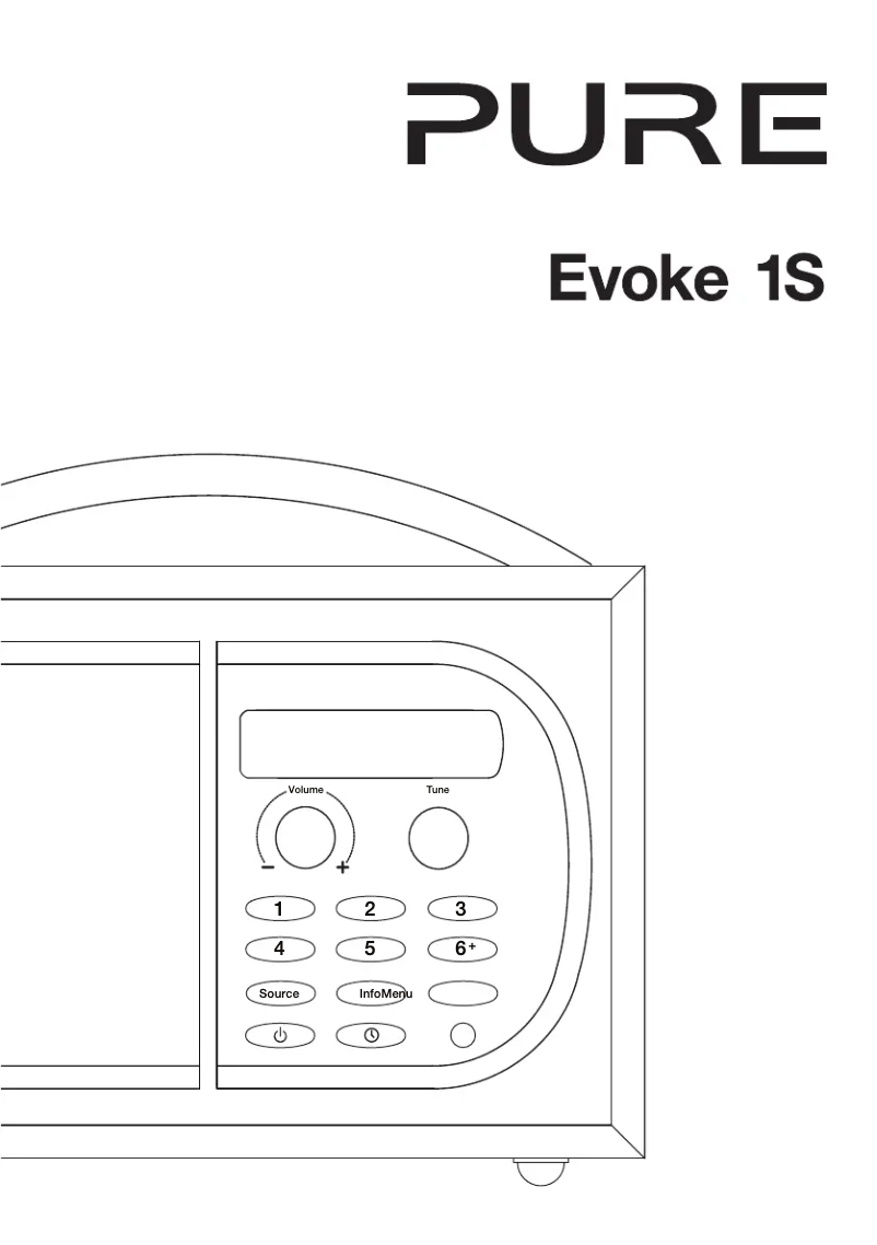 Page 1 de la notice Manuel utilisateur Pure Evoke 1S