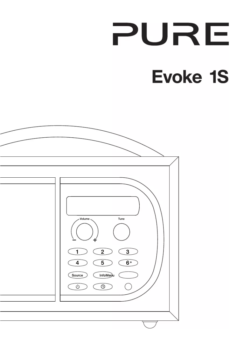 Page n°1 - Manuel utilisateur Pure Evoke 1S
