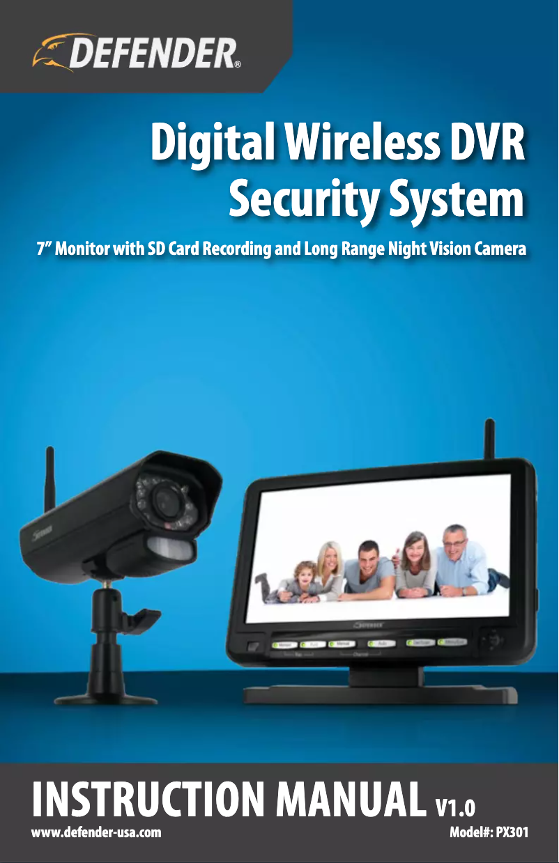 Page 1 de la notice Manuel utilisateur Defender PHOENIX 301