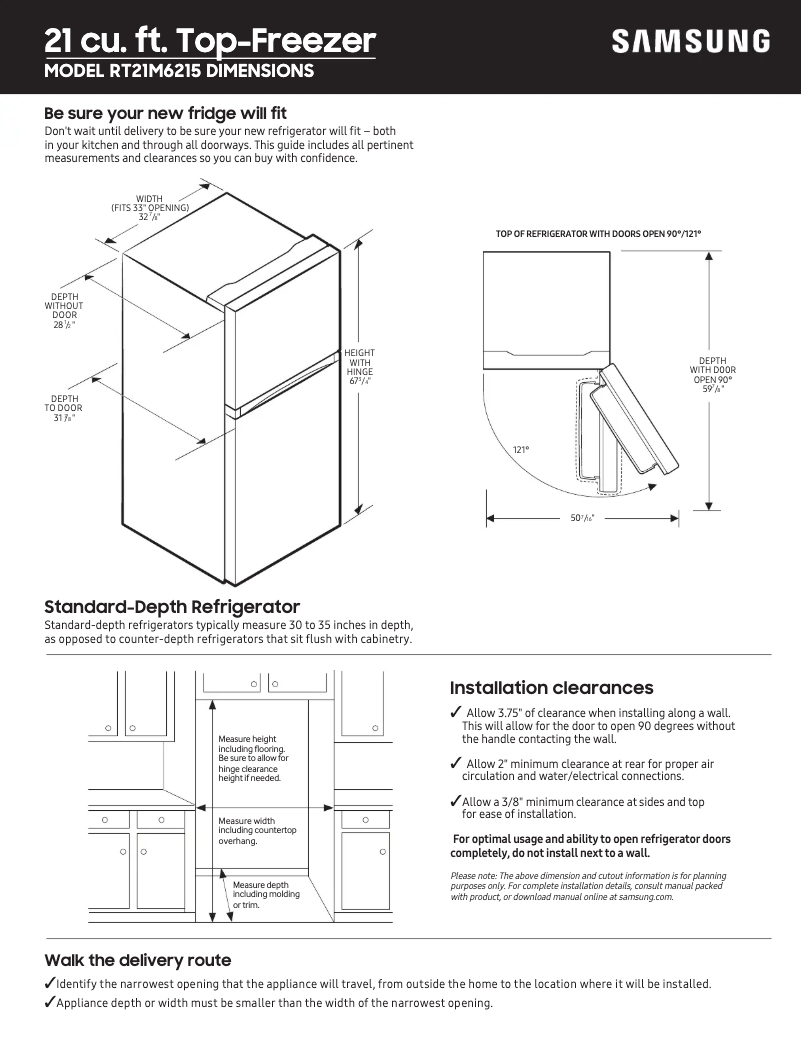 Image de la première page du manuel de l'appareil RT21M6215SR