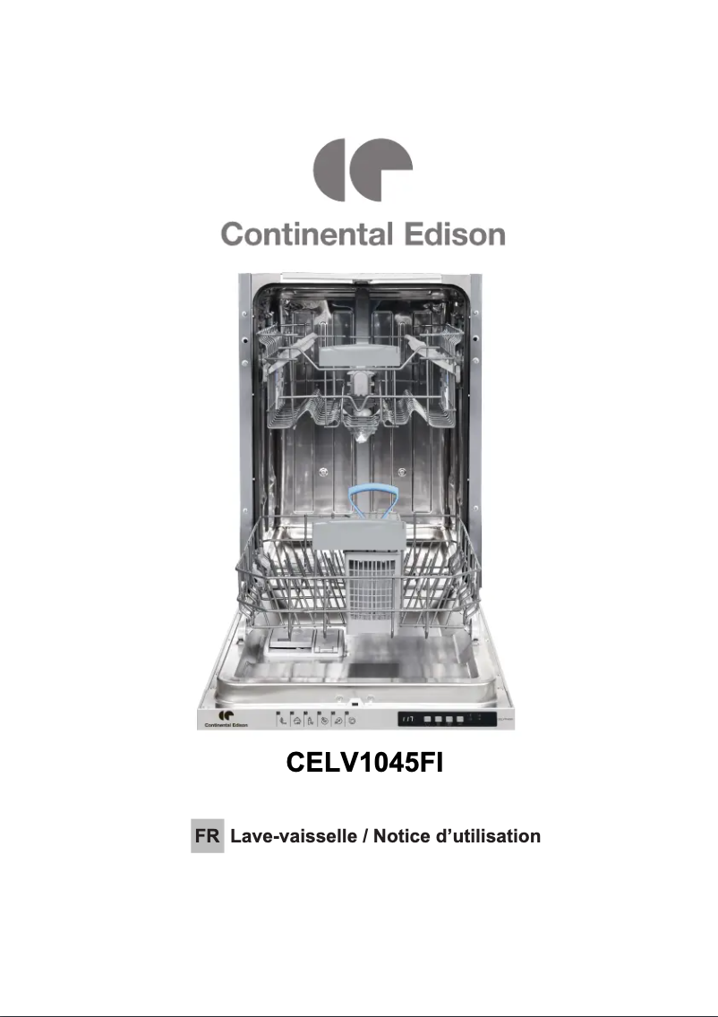 Page n°1 - Manuel utilisateur Continental Edison CELV1045FI