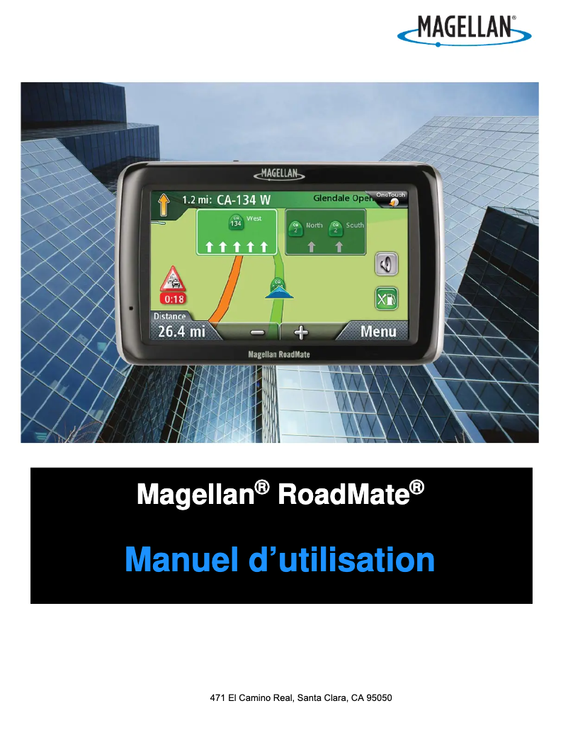 Página 1 del manual Manual de usuario Magellan RoadMate 5045