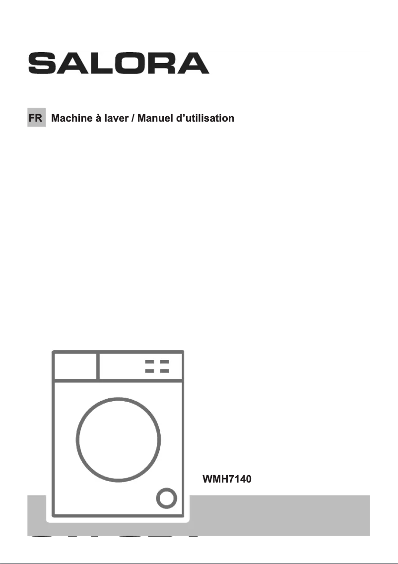 Image de la première page du manuel de l'appareil WMH7140