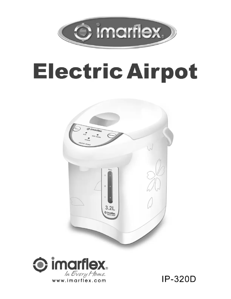 Page n°1 - Manuel utilisateur Imarflex IP-320D