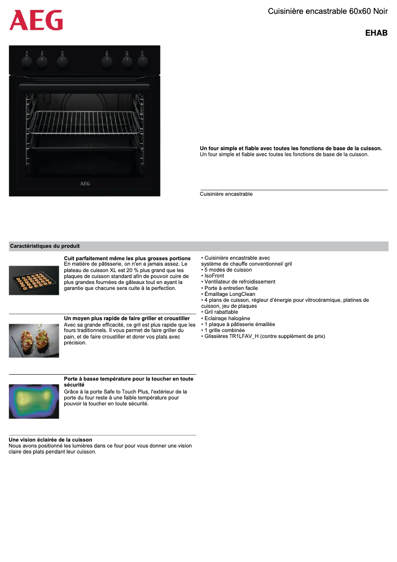 Image de la première page du manuel de l'appareil EHAB