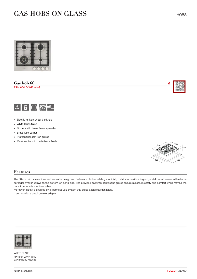 Image de la première page du manuel de l'appareil FPH 604 G WK WHG