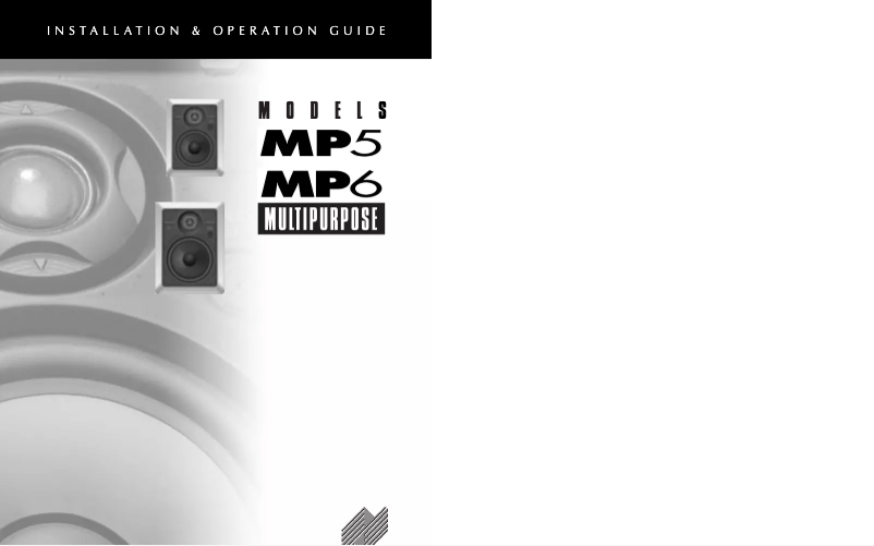 Page 1 de la notice Manuel utilisateur Niles MP6