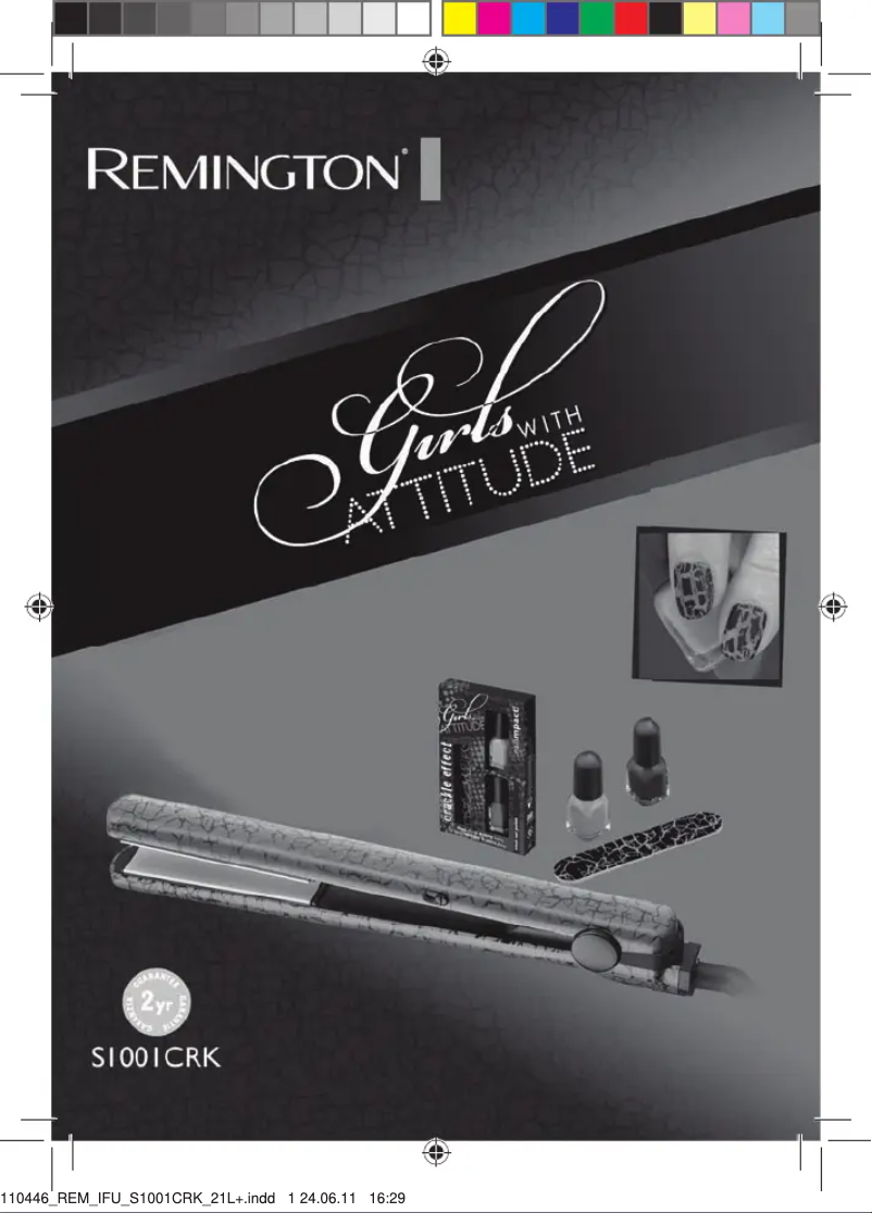 Page 1 de la notice Manuel utilisateur Remington S1001CRK