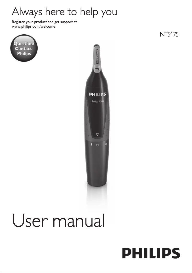 Image de la première page du manuel de l'appareil Series 5000 NT5175