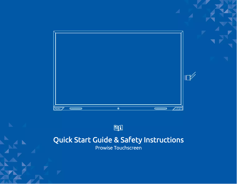 Page n°1 - Manuel utilisateur Prowise PW.1.15055.1001
