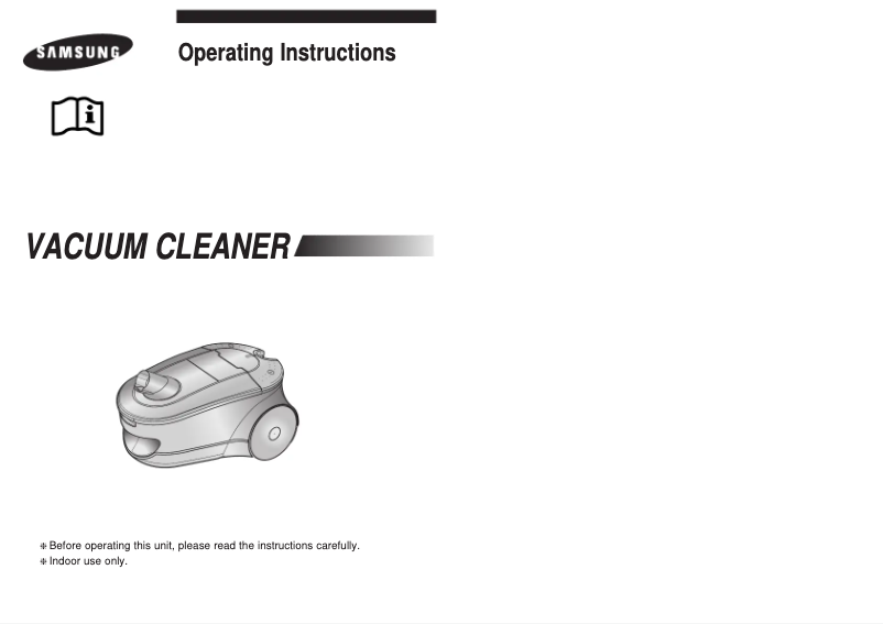 Image de la première page du manuel de l'appareil SC7851