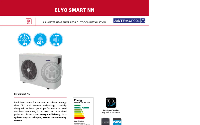 Image de la première page du manuel de l'appareil Elyo Smart NN