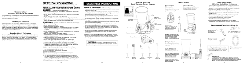 Page 1 de la notice Manuel utilisateur Conair SWJ2