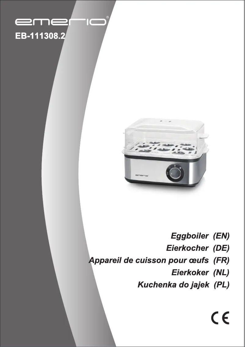 Image de la première page du manuel de l'appareil EB-111308.2