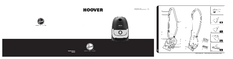 Página 1 del manual Manual de usuario Hoover Capture TCP1401 019