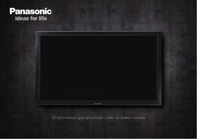 Imagen de la primera página del manual del dispositivo TH-32LRT12A