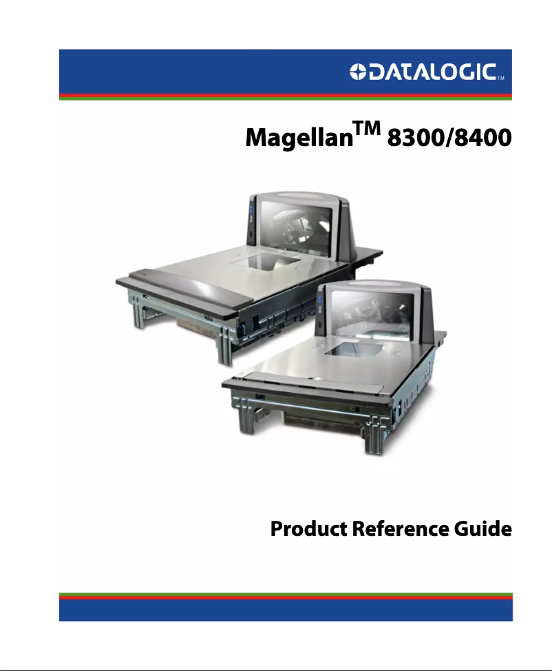 Page 1 de la notice Manuel utilisateur Datalogic MGL8400