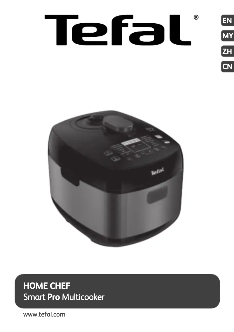 Page 1 de la notice Manuel utilisateur Tefal Home Chef CY625D