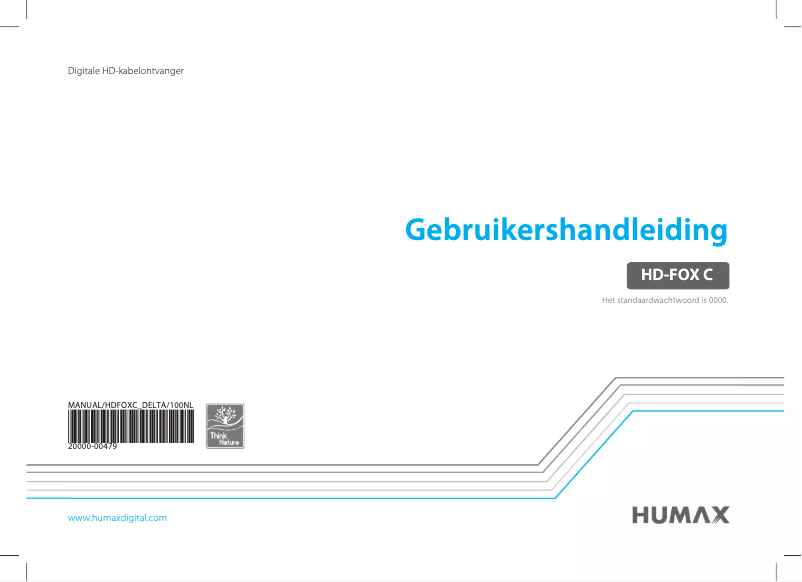 Image de la première page du manuel de l'appareil HD-FOX