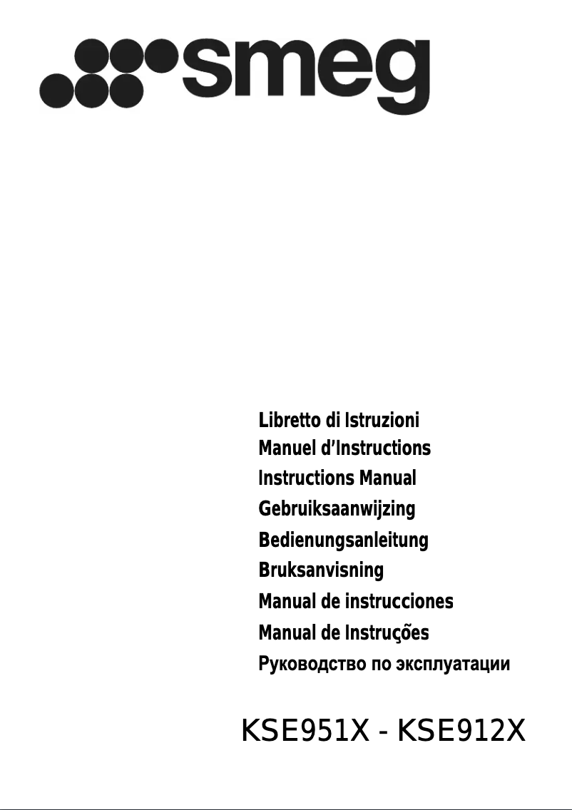 Image de la première page du manuel de l'appareil KSE912X