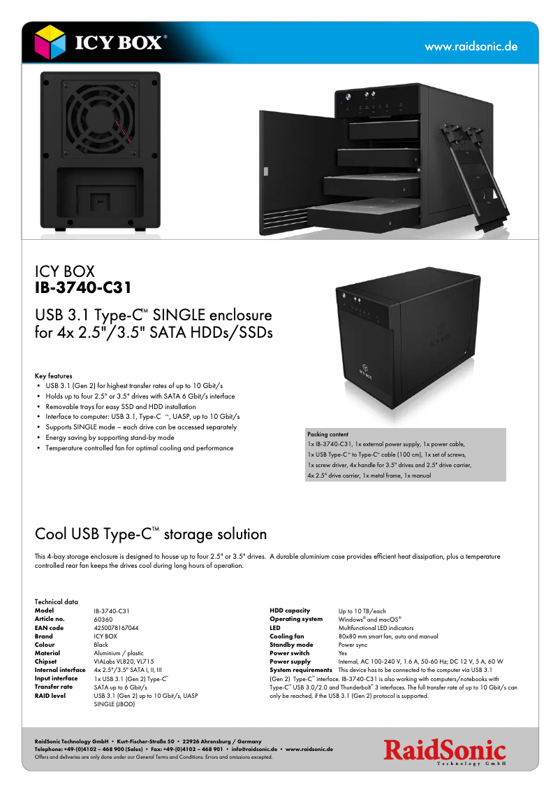 Image de la première page du manuel de l'appareil IB-3740-C31