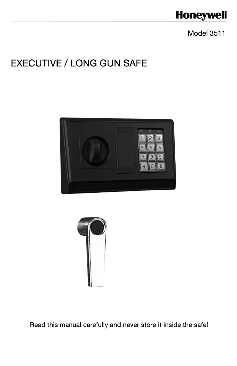 Page 1 de la notice Manuel utilisateur Honeywell 3511