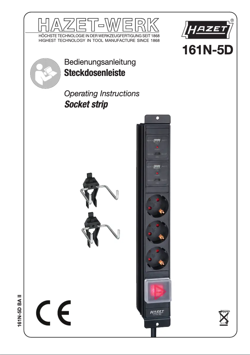 Página 1 del manual Manual de usuario Hazet 161N-5D