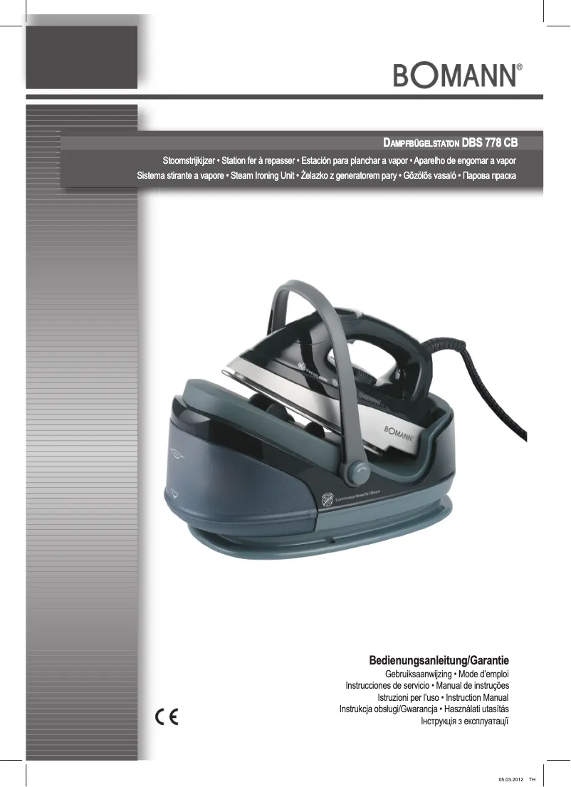 Página 1 del manual Manual de usuario Clatronic DBS 778 CB