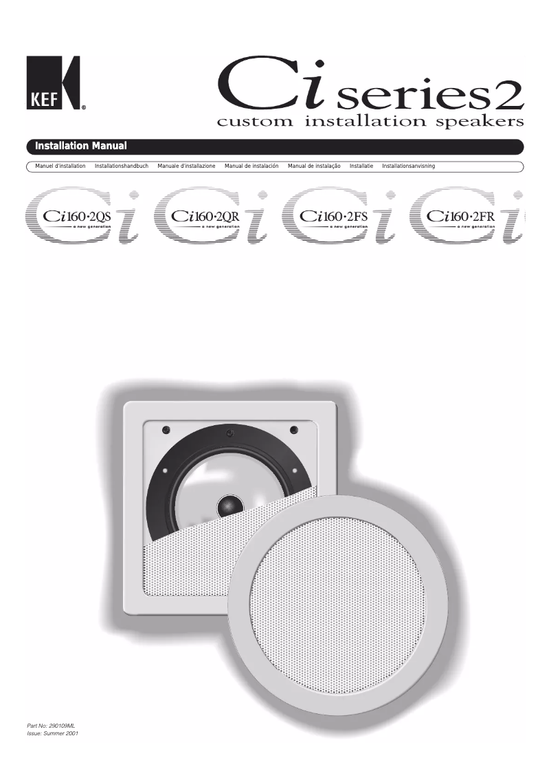 Image de la première page du manuel de l'appareil CI160.2