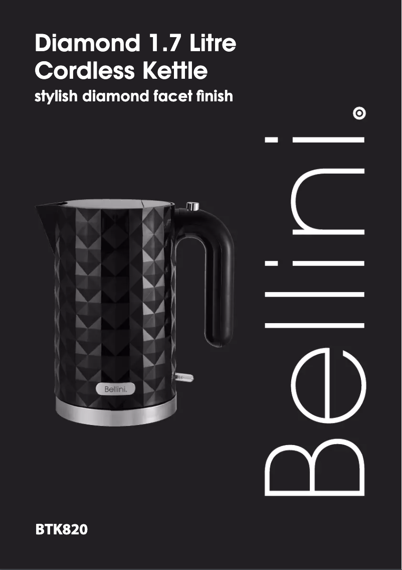 Image de la première page du manuel de l'appareil BTK820