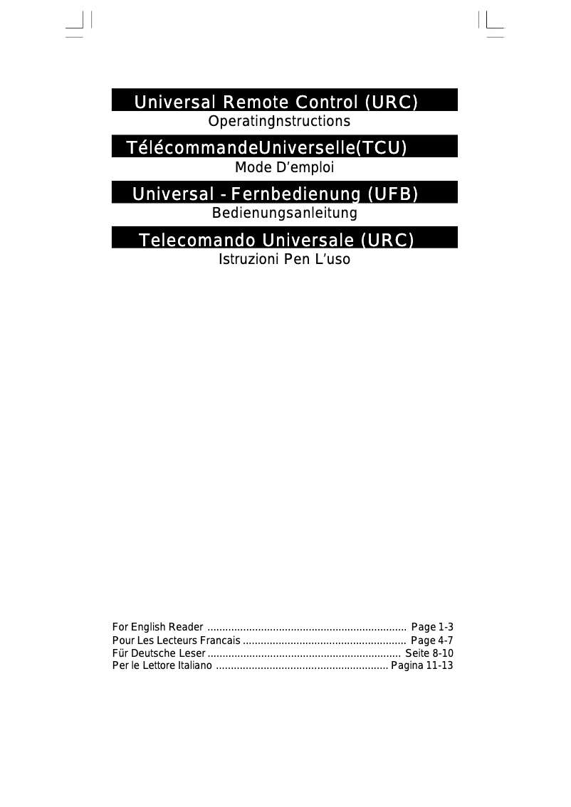 Page n°1 - Manuel utilisateur Energy Sistem Unniversal 2100 Basic