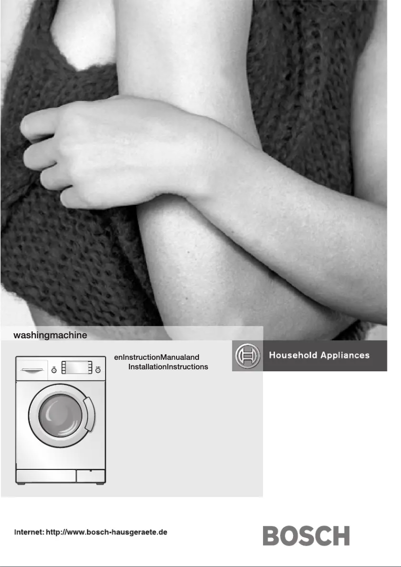Página 1 del manual Manual de usuario Bosch WFW3231