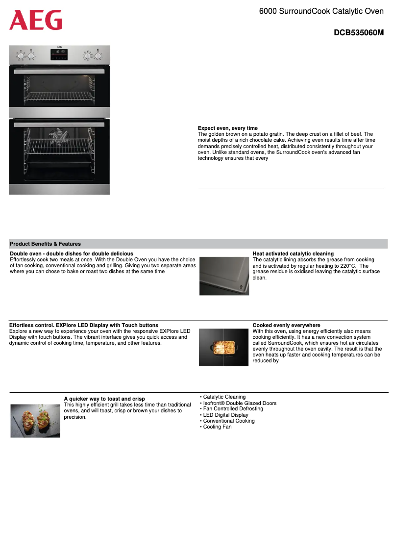 Imagen de la primera página del manual del dispositivo DCB535060M