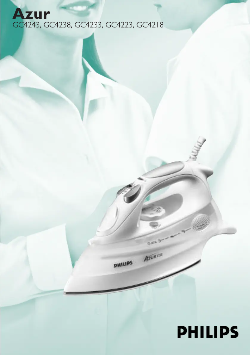 Página 1 del manual Manual de usuario Philips Azur GC4233