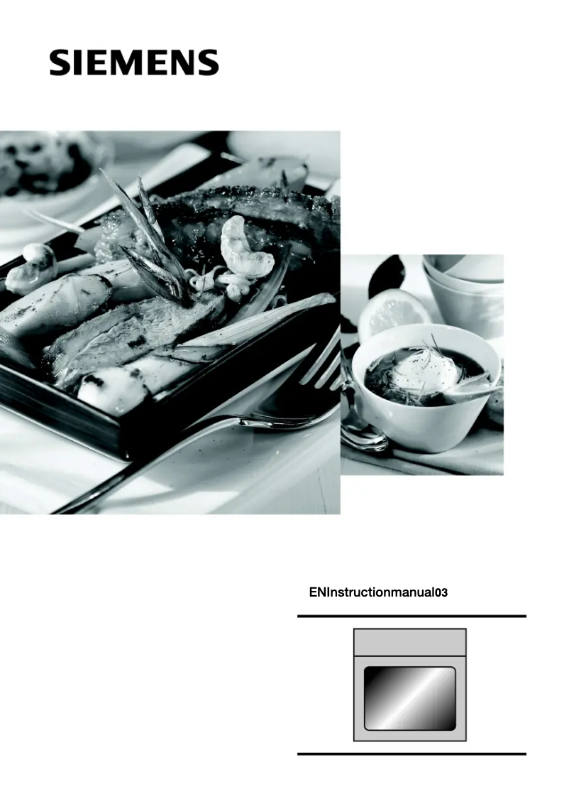 Page n°1 - Manuel utilisateur Siemens HB434540E