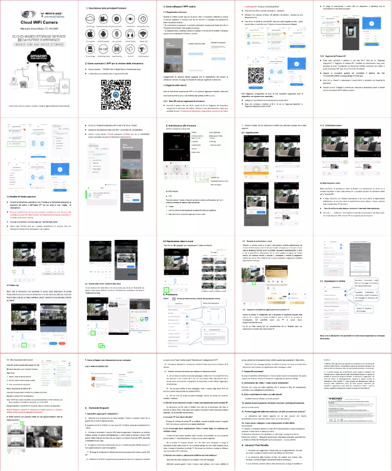 Image de la première page du manuel de l'appareil TC-1012WF